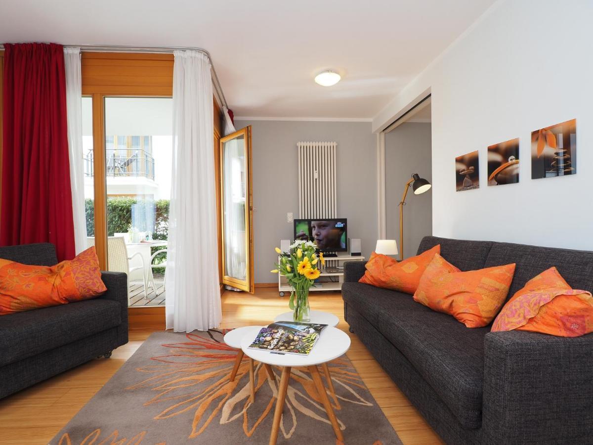 Kaiservillen Heringsdorf - Ferienwohnung Mit 1 Schlafzimmer Und Terrasse D201 Экстерьер фото